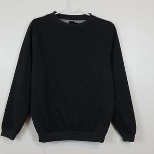 Asos Gray Crewneck Cotton/Poly Blend Sweater